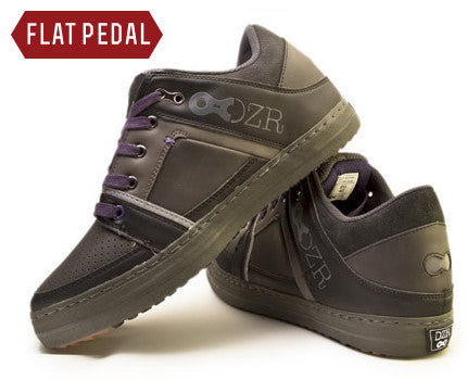 Sense Grey Flat Pedal Shoe | DZRshoes - stacked