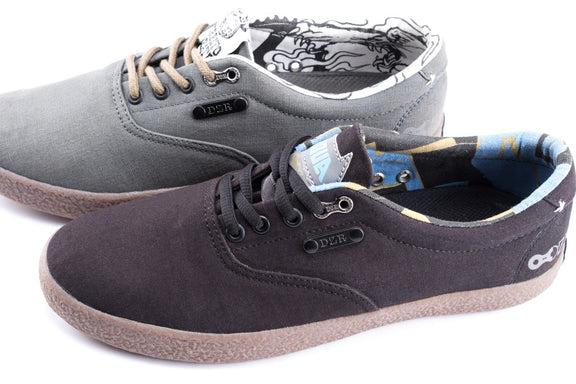 Shift Black Flat Pedal Shoe | DZRshoes - colors, top view