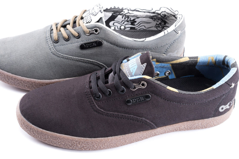 Shift Black Flat Pedal Shoe | DZRshoes - colors, top view