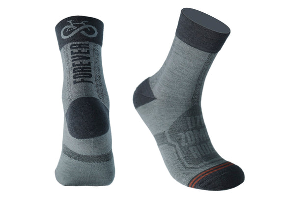 DZR Shoes performance fun wool socks for cycling