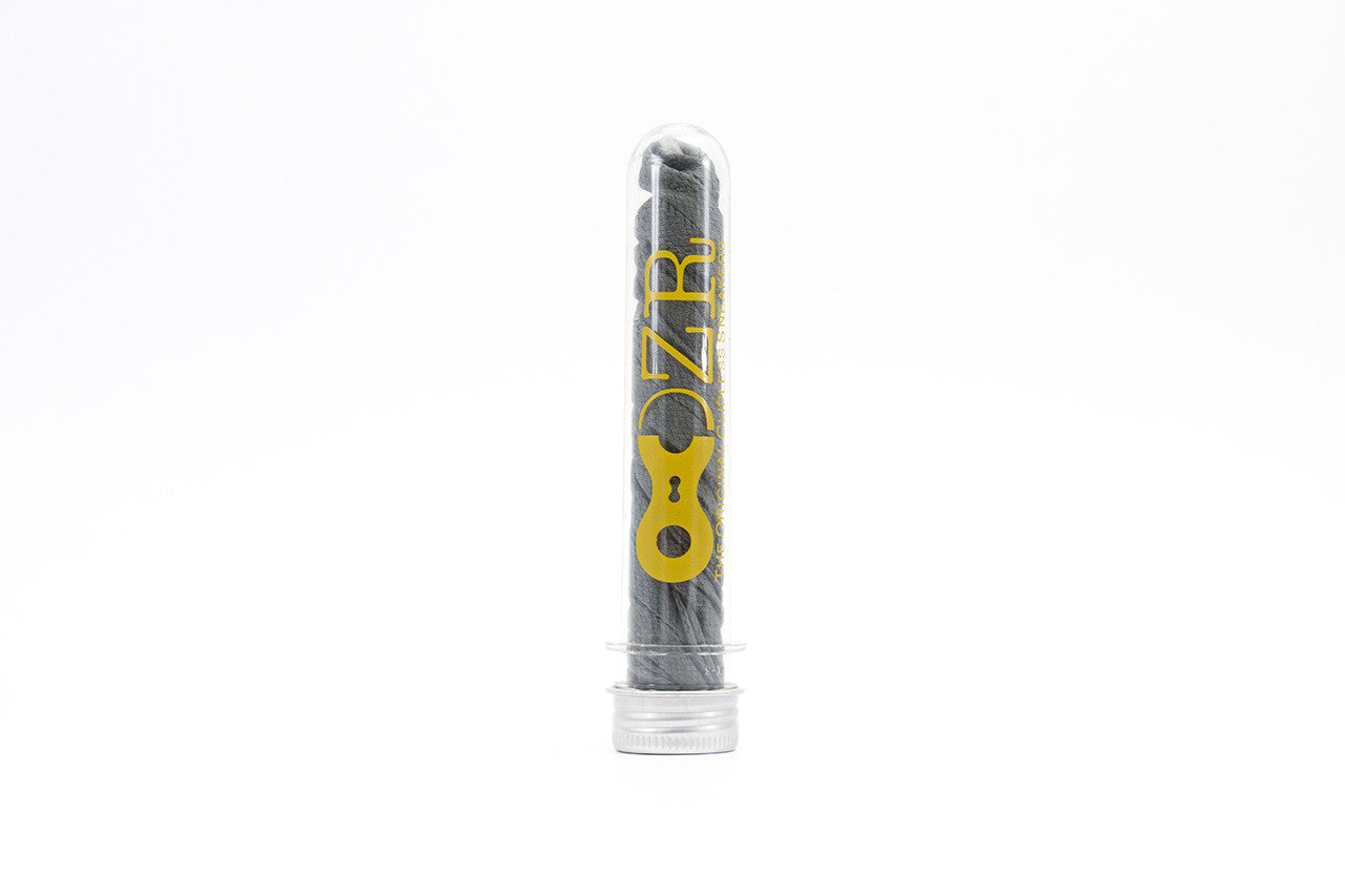 Metal End Cap Shoe Laces | DZRshoes - grey