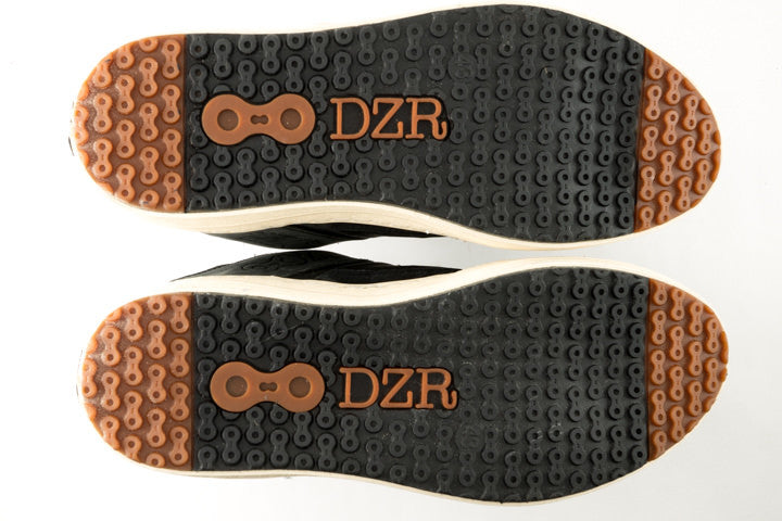 Sense Grey Flat Pedal Shoe | DZRshoes - bottom view