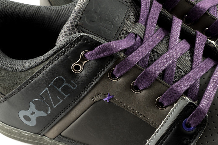 Sense Grey Flat Pedal Shoe | DZRshoes - closeup