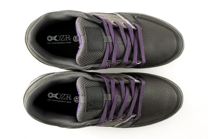 Sense Grey Flat Pedal Shoe | DZRshoes - top view